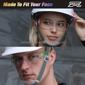 แว่นตานิรภัยอุตสาหกรรม WELTA ANSI Z87.1 CE ป้องกันฝ้า ป้องกันรอยขีดข่วน กรอบโพลีคาร์บอเนตไร้ขอบ ป้องกันลม ป้องกันดวงตา - Product Image 4