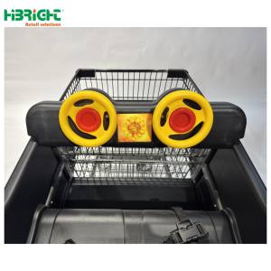 Supermercado Gran capacidad Gemelos Asientos para bebés Estilo americano Carrito de compras - Product Image 6
