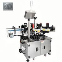 Etiquetadora Automática de Botellas, Aplicadora de Etiquetas Adhesivas para Botellas Redondas, Aplicable a Bebidas Lácteas, Agua Mineral