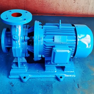 Bomba centrífuga de 80 mm de salida, motor eléctrico de 3 HP, conexión de brida para sistemas de circulación de agua y protección contra incendios - Product Image 1