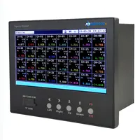 MPR5000S: ''LCD אוניברסלי דיגיטלי 16/24/32 רב ערוץ צבע ללא נייר טמפרטורת מקליט עם USB/ממסר/RS485/ Ethernet