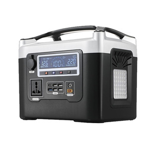 สถานีไฟฟ้าพกพา 600W คลื่นไซน์บริสุทธิ์ เครื่องกำเนิดพลังงาน<span class=keywords><strong>แสงอาทิตย์</strong></span> MPPT แบตเตอรี่ LiFePO4 สำหรับตั้งแคมป์ ใช้ในบ้าน กรณีฉุกเฉิน ทำงานกลางแจ้ง - Product Image 1