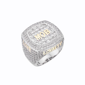 Bague de <span class=keywords><strong>basket</strong></span>-ball de sport pour jeunes hommes, cadeau d'exposition, Milwaukee dollars, bague de championnat - Product Image 2