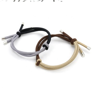 Bandas de goma para el pelo para mujer, cintas para el pelo de colores surtidos anudados, Stock personalizado de Corea Ins - Product Image 5