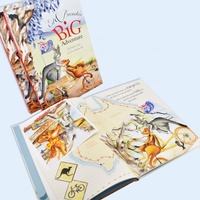 Service d'impression de livres de bandes dessinées pour enfants avec reliure parfaite, couverture rigide en carton, impression personnalisée en usine en Chine