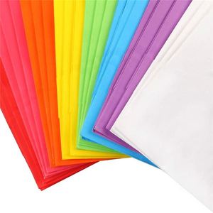 Sac cadeau en papier kraft couleur KM avec poignée torsadée - Product Image 3