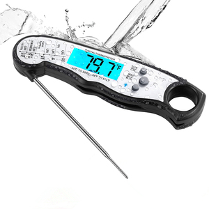 Thermomètre alimentaire à lecture instantané<span class=keywords><strong>e</strong></span> pour la cuisson des grillades avec sonde Grill Cadeaux Thermomètre à viande numérique pour hommes Lui Papa Anniversaire - Product Image 1