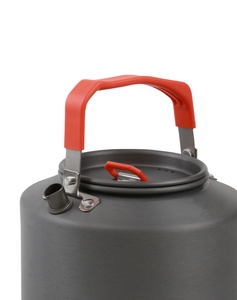OEM Portable Camping Cookware Quick Boiling Water <b>Kettle</b> with ABS Handle for Hiking and Climbing for Outdoor Activities - Product Image 2