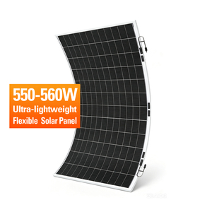 Light Weight Flexible 550w 555w 560w <b>Solar</b> <b>Panels</b> <b>Portable</b> Flexible <b>Solar</b> <b>Panels</b> for Boat Car Balcony <b>Solar</b> System - Product Image 1
