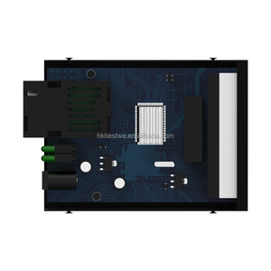 Convertidor de Medios 1G4E 10/100/1000M 1xSC 4xRJ45, Conmutador de Fibra Óptica Ethernet Monomodo BiDi - Product Image 6