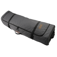 Tas Travel Wakeboard Anti Air dengan Roda, Pegangan Empuk, dan Kunci Pengaman, Tas Perlengkapan Berlapis Tebal untuk Olahraga Air & Perjalanan Pesawat