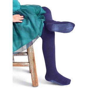 <span class=keywords><strong>Collants</strong></span> en coton avec prise antidérapante Leggings confortables pour bébés tout-petits et enfants Chaussette rose tissée personnalisée pour enfants - Product Image 4