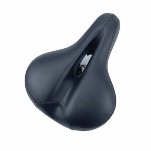 Selle de vélo transfrontalière noire pour VTT, confortable, design creux, unisexe, accessoire d'équipement cycliste pour adulte - Product Image 2