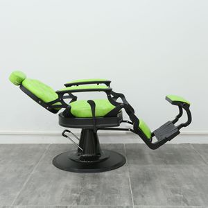 เก้าอี้ตัดผมโลหะสไตล์มินิมอลสมัยใหม่ พร้อมฟังก์ชั่นยกและหมุนได้ สำหรับ<span class=keywords><strong>ตัดผม</strong></span> จัดแต่งทรงผม ดัดผม ย้อมสี และทำสีผม - Product Image 3