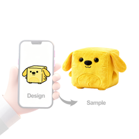 Peluche zèbre carrée personnalisée CE CPC, adorable, en coton PP, brodée, mascotte personnalisée, animal en peluche, coussin doux, anti-stress pour enfants