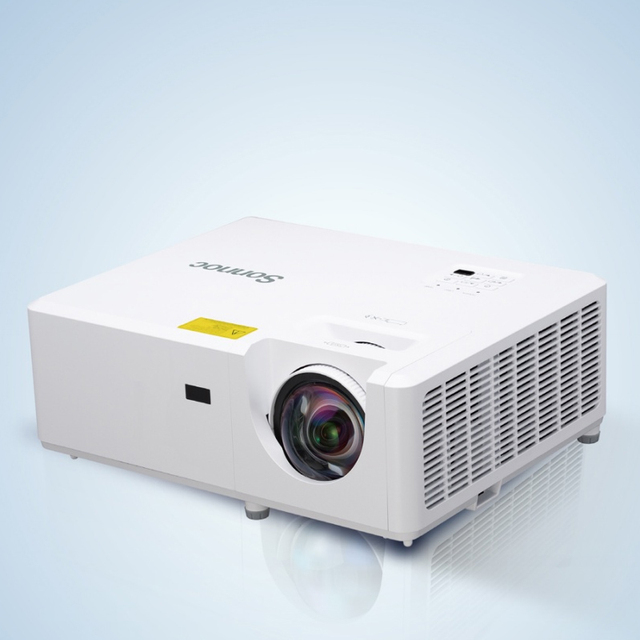 Sonnoc SNP-LS38DH 4K Compatible 1080P Laser Projector 4000 Lumens Ultra Short Throw 0.49:1 Home Office Business Projector