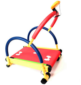 Tapis de course de mode personnalisé petits enfants colorés Body Fit Sport tapis de course enfants jouent tapis de course non motorisé avec poignées - Product Image 4