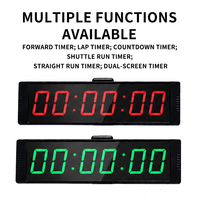 Reloj de Competición LED Resistente a Impactos de Alta Resistencia con Activación por Golpe para Centros de Entrenamiento Profesional y Gimnasios