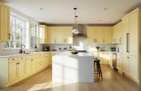 CBMmart Meubles de cuisine haut de gamme contemporains en MDF avec comptoir en marbre et robinet 2026 Liban