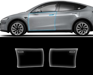 <span class=keywords><strong>Film</strong></span> de protection de peinture TPU <span class=keywords><strong>invisible</strong></span> dédié au Tesla Model Y, épaisseur 7 mil et haute performance - Product Image 2