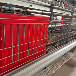 กรงเลี้ยงสัตว์ไก่แบบ H กรงแบตเตอรี่อัตโนมัติอุปกรณ์เลี้ยงสัตว์ปีก - Product Image 3