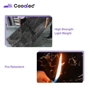 Feuille de marbre en PVC UV décorative pour l'intérieur de la <span class=keywords><strong>maison</strong></span>, 1220x2900 mm, revêtement UV, facile à installer, feuille de marbre en PVC décorative 4x8 - Product Image 6