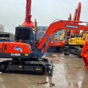 Excavatrice Doosan DH55 d'occasion |   Faible nombre d'heures de fonctionnement | Moteur d'origine |   Mini-excavatrice 5 tonnes |   Bien entretenu |   Rapport de test disponible - Product Image 3