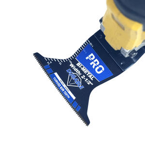 Hoja de sierra oscilante curva PROFI BIM, hoja de sierra multiherramienta universal bimetálica para cortar metal - Product Image 4