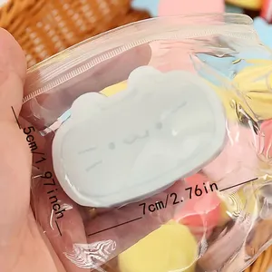 Jouet anti-stress Taba Squishy, jouets TPR mignons à presser pour enfants, vente chaude, chat en forme de fromage Kawaii pour Noël - Product Image 5