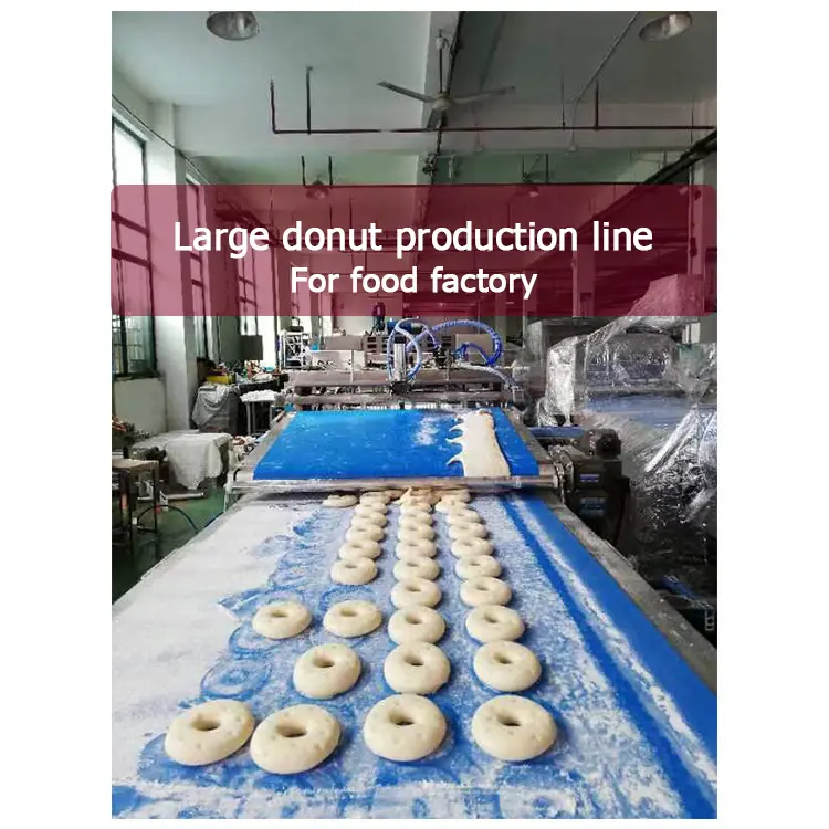 Kommerzielle Maschine für die Donuts-Produktion Mini-Donut-Back maschine für die Donut-Fabrik