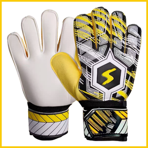Guantes de <span class=keywords><strong>Portero</strong></span> Profesionales de Látex, Nailon y PU para Adolescentes, Coloridos, Protección para las Manos para Entusiastas del Fútbol Escolar - Product Image 6