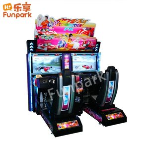 Qianzhijin Simulateur de jeu de course automobile vidéo d'arcade à monnayeur 32 pouces - Product Image 3