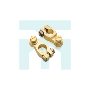 Strip Brass Battery Terminal Block, <b>Copper</b> <b>Screw</b> Connector for Reliable Automotive Wiring and Cable Management - Product Image 1
