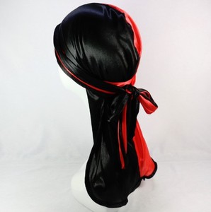 <span class=keywords><strong>Durag</strong></span> — Polyester souple à longue queue, couleur mixte, pour le sport en plein air, pour hommes et femmes, Premium, qualité supérieure - Product Image 1