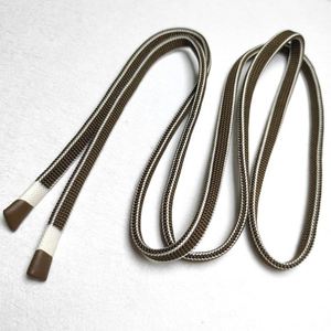 Cordón de Poliéster Trenzado 100% Ecológico de Alta Tenacidad con Punta Metálica Personalizable para Bolsas, Prendas, Sudaderas y Pantalones - Product Image 3