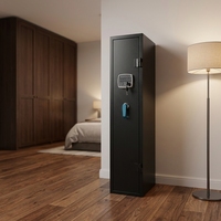 Système de déverrouillage électronique par mot de passe pour coffre-fort domestique antivol en acier laminé à froid personnalisé avec serrure numérique électronique GVN