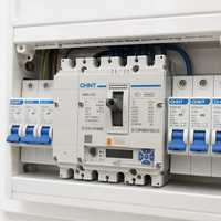 Disjoncteur à boîtier moulé AC série CHINT NM8N NM8N-630C EN/EM630 4C avec unité de déclenchement thermique-magnétique