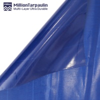 Bâche en polyester imperméable 500D 600D 1000D pour camion, tissu de tente, matériaux robustes, rouleau de bâche PVC