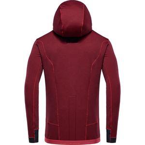 เสื้อฮู้ดผู้ชายไซส์ใหญ่สำหรับฤดูหนาว ผ้าฟลีซ ใส่สบาย สไตล์ลำลอง สปอร์ต อุ่น ใส่ได้ทุกวัน มีซิปและกระเป๋า - Product Image 2