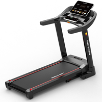 Caminadora Eléctrica con Inclinación Automática, Resistente a Impactos, para Fitness y Running