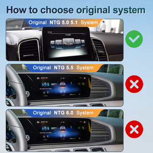 STWEI ชุดมัลติมีเดียไร้สายสำหรับรถยนต์ ระบบ Android AUTO CarPlay หน้าจอ 8.4 นิ้ว สำหรับรถยนต์ Mercedes Benz GLE 350 450 GLS NTG5.0 ระบบ Android - Product Image 4