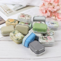 Petits petits objets de collection décoratifs imprimés sur mesure, mini boîtes à bonbons vintage en métal résistantes aux enfants, emballage