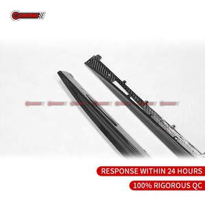 สเกิร์ตข้างคาร์บอนไฟเบอร์แบบแห้ง สำหรับ Mercedes AMG GT63 C192 รุ่น BB Style ผลิตจากคาร์บอนแบบ Pre-Preg พร้อมแผงร็อคเกอร์คาร์บอน จัดจำหน่ายโดยโรงงาน - Product Image 5