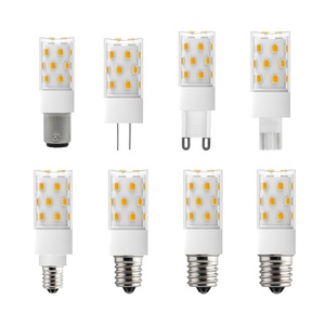 Gốm dẫn nhỏ ngô đèn ánh sáng bóng đèn G4 G8 G9 GY6.35 E11 E12 E14 E17 Ba15d BA15S GY6.35 <span class=keywords><strong>T10</strong></span> BAY15D 5W 12V 120V 230V Dimmable - Product Image 1