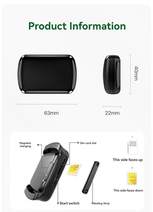 Dispositivo de Rastreamento de Animais de Estimação Mini à Prova d'Água GPS+4G Fabricado em Fábrica, Tag de Rastreamento Durável com Tecnologia Confiável - Product Image 6