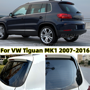 Spoiler de vitre arrière pour Volkswagen Tiguan MK1 2007-2016, aileron de toit arrière, bord latéral, becquet de coffre arrière, lèvre de spoiler de vitre arrière - Product Image 1