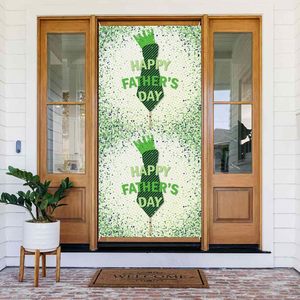 Cubierta de Puerta Personalizable para el Día del <span class=keywords><strong>Padre</strong></span>, con Tema de Superman, Banner para Puerta con el Mejor Papá del Mundo, Banderas Colgantes para Jardín - Product Image 2