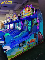 Machine de jeu d'arcade de bowling personnalisable à monnayeur pour 2 joueurs, avec écran vidéo et construction métallique, version anglaise