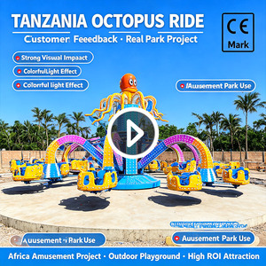 Manège Octopus Géant Rotatif à Prix d'Usine pour Enfants et Adultes – Attraction de Fête Foraine Emotionnante et Ludique - Product Image 1