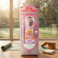 Beibeiying MD-C012 Machine à pinces à monnayeur pour peluches et grandes poupées, modèle d'usine très demandé, certifiée CE, jeu personnalisable